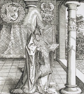 Saint Pharahildis, c1510. Creator: Leonhard Beck.