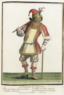 Recueil des modes de la cour de France, 'Le Vulcain de l'Opera', between c1678 and c1693. Creator: Nicolas Bonnart.