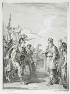 Iphis, 1779. Creator: Nicolas de Launay.