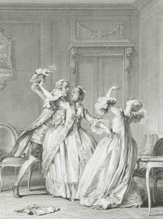 Slap in the Face, 1774. Creator: Noel Le Mire.