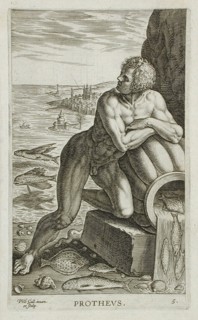 Protheus, 1586. Creator: Philip Galle.