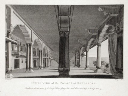 Inside View of the Palace at Bangalore, 1794. Creator: Robert Home.