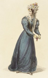 Fashion Plate (Carriage Costume), 1826. Creator: Rudolph Ackermann.