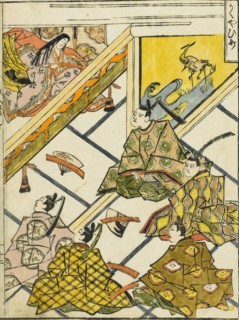 Kaguya Hime, 17th century. Creator: School of Suzuki Harunobu.