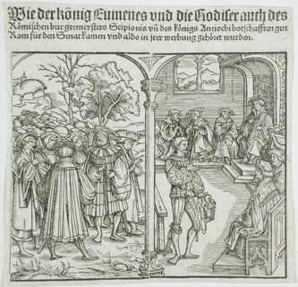 Scene from the Life of King Eumenes, 16th century. Creator: Unknown.