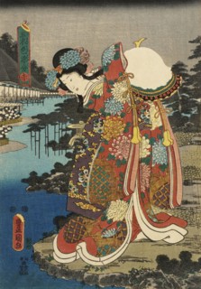 Red, between c1847 and c1852. Creator: Utagawa Kunisada.