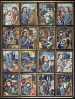 Scenes from the life of Christ, Stein Quadriptych, c1525-1530.  Creator: Simon Bening.