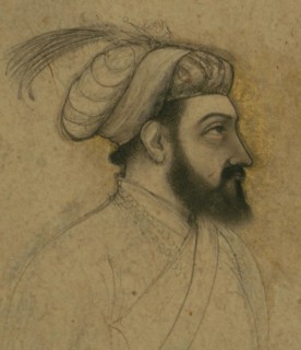 Single Leaf of a Portrait of Shah Jahan, mid 11th century AH/AD 17th century. Creator: Unknown.