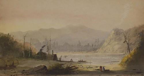Virginia Scenery, mid 19th century. Creator: Alfred Jacob Miller.