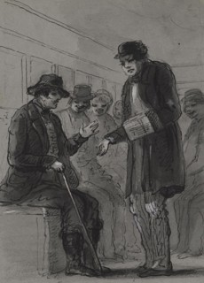 Afflicted with the Jim-Jams, 1872. Creator: Alfred Jacob Miller.