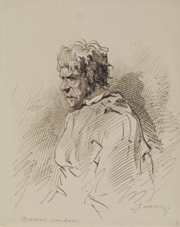 Mauvais Coucheur, 1852-1866. Creator: Paul Gavarni.
