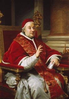Portrait of Pope Clement XIII, 1759. Creator: Anton Raphael Mengs.