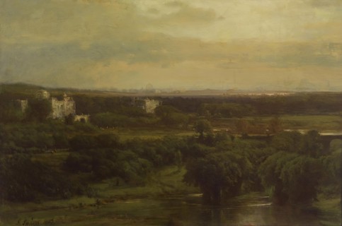 The Valley of the Olives, 1867. Creator: George Inness.