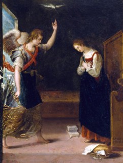 The Annunciation, late 16th century. Creator: Lavinia Fontana.
