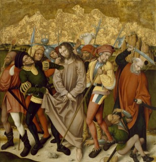 Altarpiece with the Passion of Christ: Arrest of Christ, c1480-1495. Creator: Unknown.