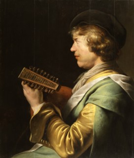 Lute Player (Rembrandt van Rijn), c1629. Creator: Jan Lievens.