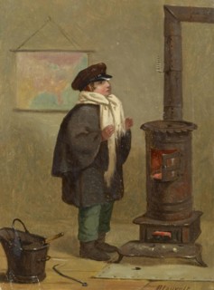 Cold Fingers, c1865. Creator: Charles Felix Blauvelt.