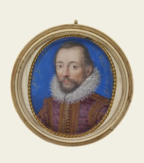 Portrait of Rhys Griffiths, 1617. Creator: Isaac Oliver I.