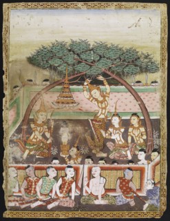 The Birth of the Buddha, 19th Century. Creator: Unknown.