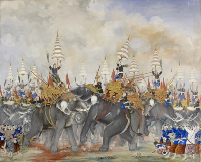 Battle Scene, early 20th century. Creator: Unknown.