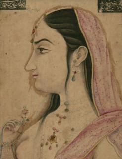 Portrait of Lal Kunwar, 12th century AH/AD 18th century. Creator: Unknown.