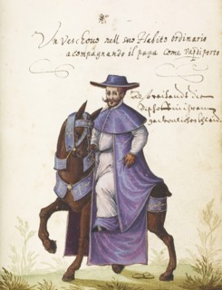 Bishop in ecclesiastical dress, c1588. Creator: Niclauss Kippell.