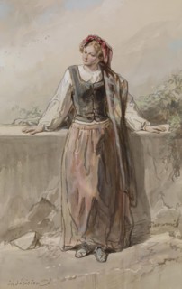 Indecision, 1859-1865. Creator: Paul Gavarni.