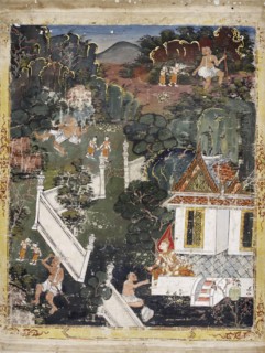 Vessantara Jataka, Chapter 8 (The Royal Children), 1830-1860. Creator: Unknown.
