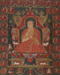 Khenchen Tashi Tshultrim and His Ordination Lineage, c1400. Creator: Unknown.