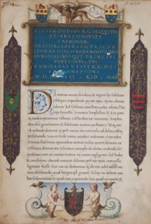 Panegyric of Leonardo Loredan, 21 April, 1503. Creator: Unknown.