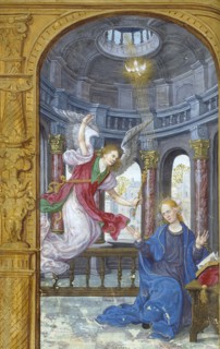 The Annunciation, c1524. Creator: Master Jean de Mauléon.