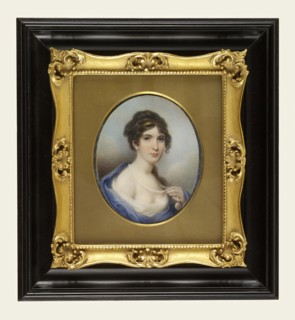 Portrait of a lady, c1815.  Creator: Charles Fraser.