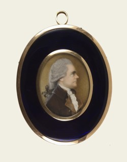 Alexander Hamilton, c1796.  Creator: Ellen Sharples.