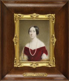 Elizabeth Baynton Markoe Camac, c1840. Creator: Henry Inman.