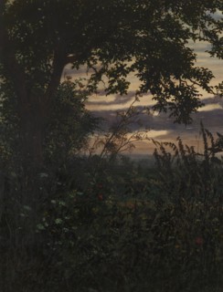 Landscape at Sunset, 1865. Creator: Leon Bonvin.