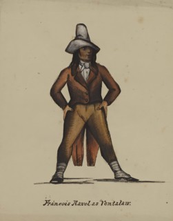 Françoise Ravel as Ventalaw, 1855-1859. Creator: Alfred Jacob Miller.