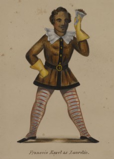 Françoise Ravel as Lourdin, 1855-1859. Creator: Alfred Jacob Miller.