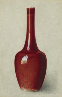 Bottle-shaped Vase, 1889-1896. Creator: James Callowhill.