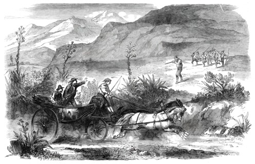 The Revolution in Sicily - narrow escape of our special artist, 1860. Creator: Unknown.