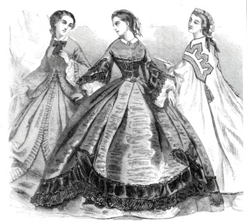 Paris Fashions for the New Year, 1860. Creator: Unknown.