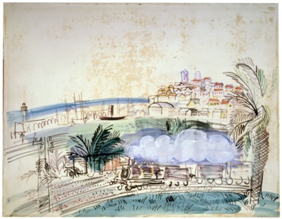 Railway in Antibes', 1926