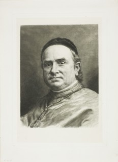 Monsignor Pie, Bishop of Poitiers, 1879. Creator: Claude Ferdinand Gaillard.