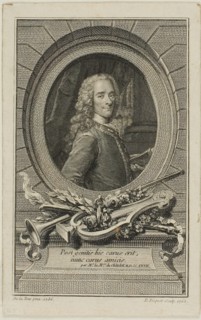 Voltaire, 1762. Creator: Etienne Ficquet.
