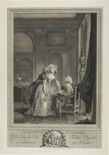 Innocence in Danger, c. 1785. Creator: Jean Gabriel Caquet.