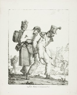 The Good Comrades, 1818–19. Creator: Jean Henri Marlet.