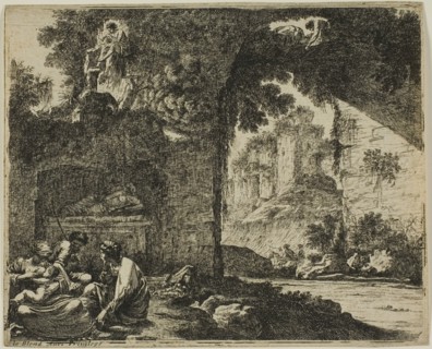 Shepherds in Ruins, n.d. Creator: Jean Lepautre.