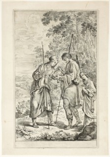 Paris is Recovered by the Sheperds, n.d. Creator: Jean Lemaire.