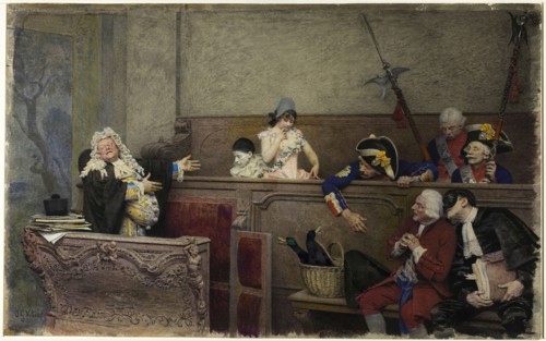 Trial of Pierrot, n.d. Creator: Jehan Georges Vibert.