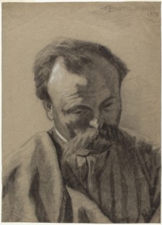 Self-Portrait, c. 1877. Creator: Jules Bastien-Lepage.
