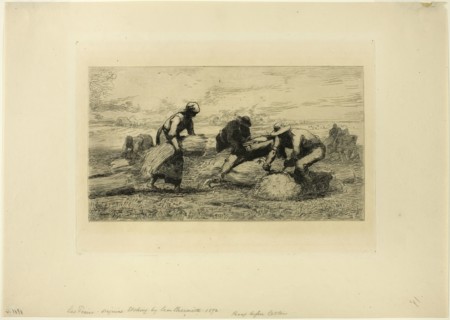 The Reapers, c. 1872. Creator: Leon-Augustin Lhermitte.